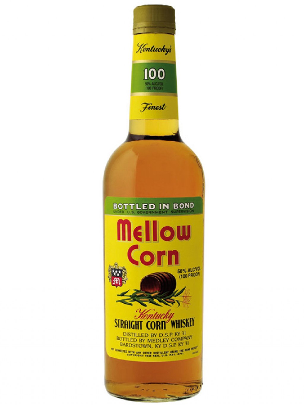 Mellow Corn Whiskey $12